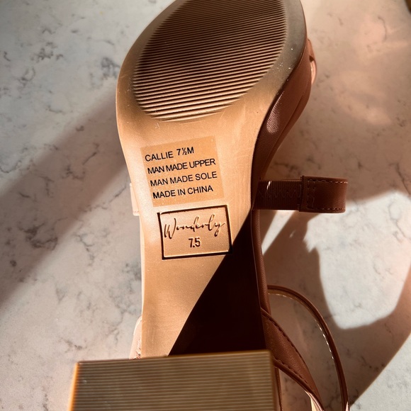Wonderly Women’s Block Heel Sandals NWB - Picture 3 of 6